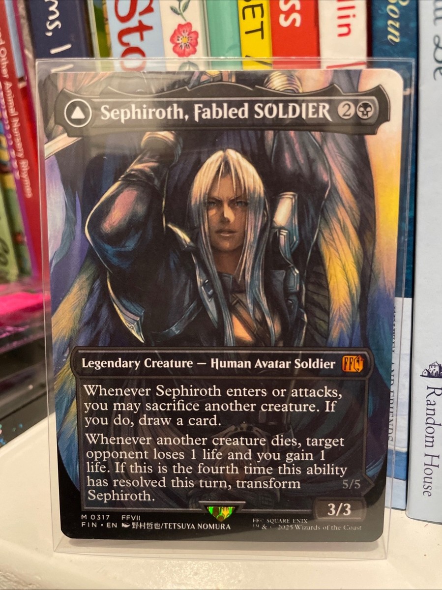 Sephiroth, Fabled SOLDIER (Borderless) (0317) Final Fantasy