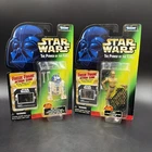 1997 Star Wars LOT OF C-3PO & R2-D2 Power Of The Force Freeze Frame Figure NEW