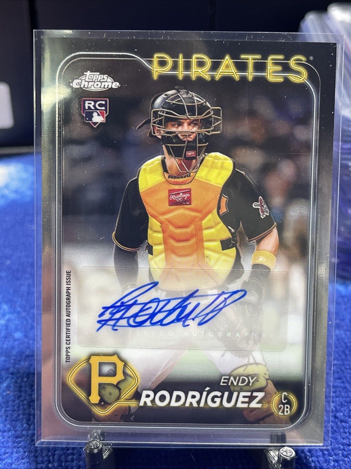 2024 Topps Chrome Update Endy Rodriguez RC Auto #AC-ER.