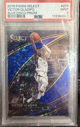 GRAIL🔥🔥2019-20 #16/25_PSA 9 Panini Courtside Victor Oladipo Blue Disco🔥🔥