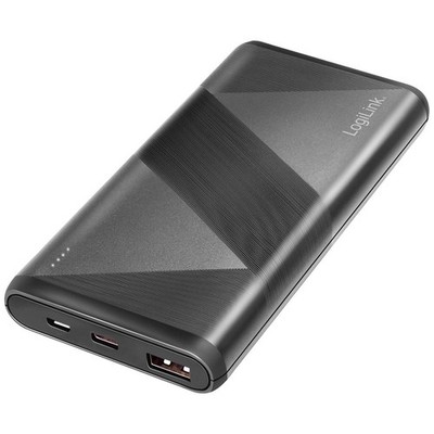 LogiLink PA0275 Akkupack 10000 mAh Quick Charge 3.0, Fast Charge, USB PD 2.0