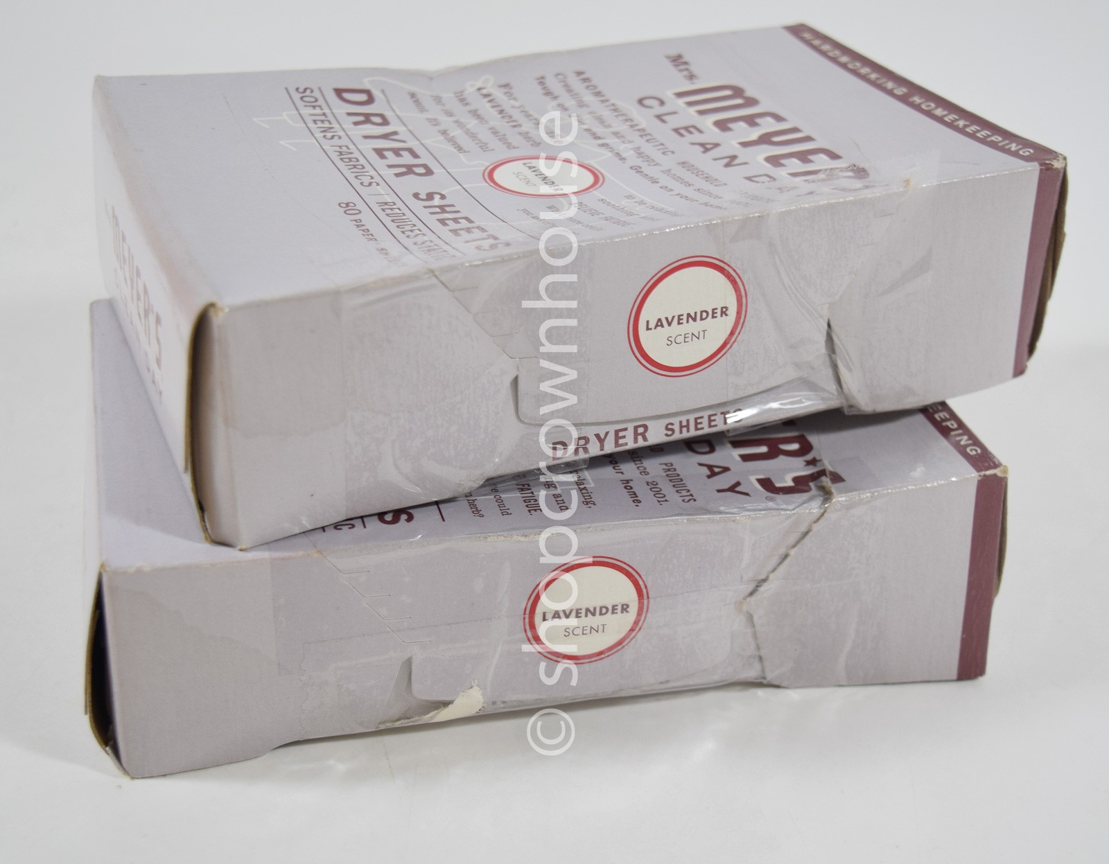 2 Mrs. Meyer's Clean Day Aromatherapeutic Paper Dryer Sheets LAVENDER = 160