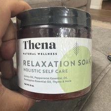 16Oz USA MADE Thena Relaxation Bath Soak Arnica Peppermint Eucalyptus Oils