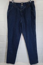 Vtg Rocky Mountain Rockies Jeans Cowgirl Western BlueJeans Womens Sz 13/14 30X34