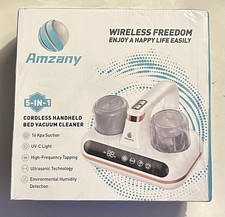 Bed Vacuum Cleaner 5-In-1 Cordless Mattress Vacuum Cleaner Powered by UV-C Light