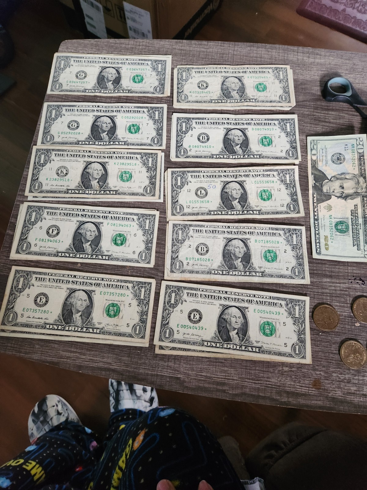 Es Un Billete Con Estrella..en Buen Estado