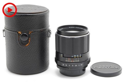 MINT w/ Case] Pentax Super Takumar 105mm MF Lens for M42