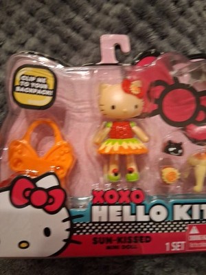 XOXO Hello Kitty Sun Kissed Mini Doll Playset 2013 Sanrio Bag Clip