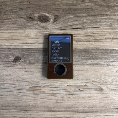Microsoft Zune Brown 1091 30GB tested and working