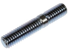 675-101 Double Ended Stud - 3/8-16 x 5/8 In. and 3/8-16 x 1-1/8 In., 10 Pack