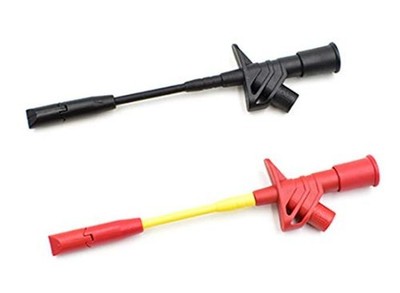 2Pcs Insulation Wire Piercing Probe Clip Test Lead Kit Multimeter Test Probes