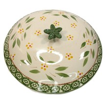 Temptations by Tara Old World Green Lid Only 9.5" D