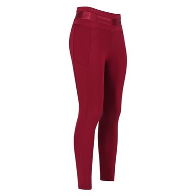 euro-star ladies winter riding leggings ESImpress full grip amaranth burgundy