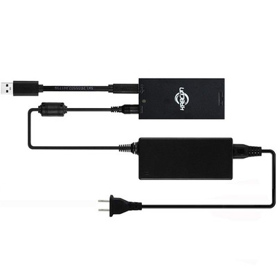 KABCON Kinect Adapter for Xbox One S, X, PC Windows 10 8.1 8, black 