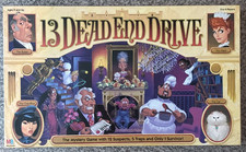 NEW OPEN BOX - 13 Dead End Drive Vintage 1993 Board Game UNPUNCHED 100% Complete