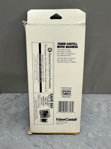 VINTAGE 90s New 37 Faber Castell American Pencils #2 Real Wood USA NOS - Picture 4 of 10