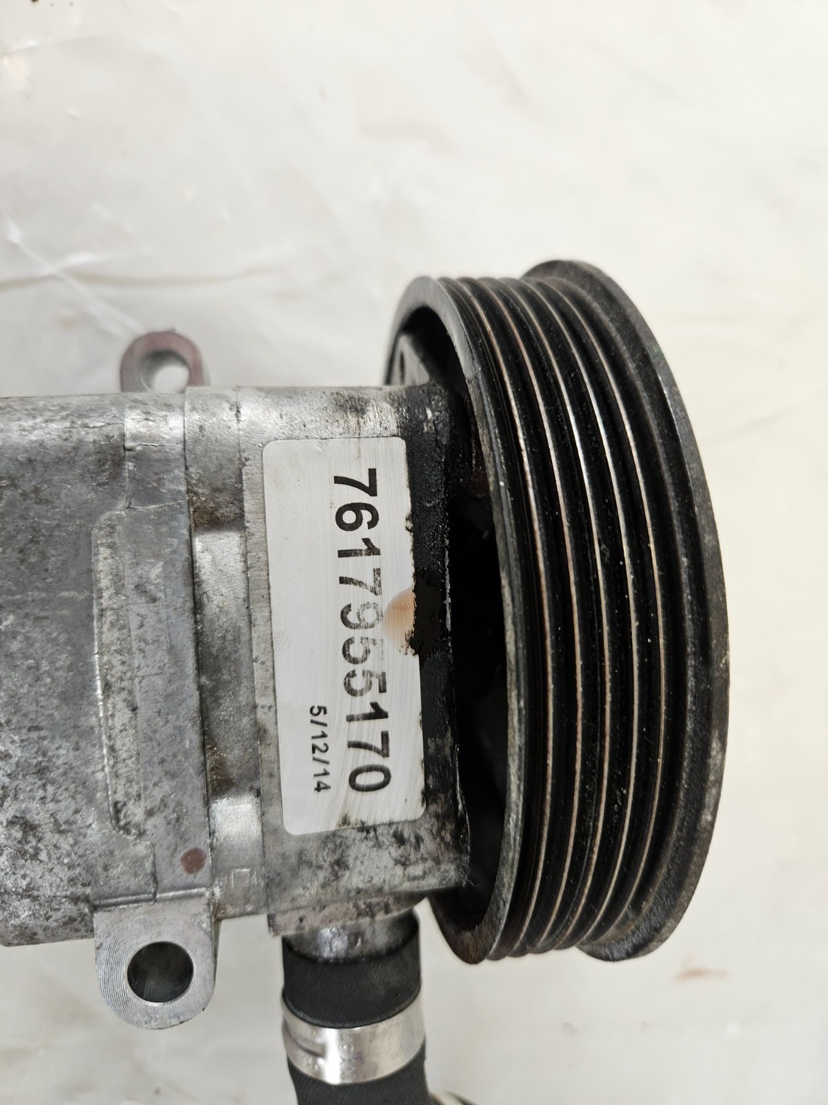 2014-2020 MASERATI QUATTROPORTE 3.0L  POWER STEERING PUMP W/ PULLEY OEM