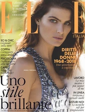 ELLE Magazine Italia March 2018 ISABELI FONTANA Alyssa Miller GUILLERMAN Sealed