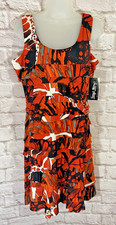 Tango Mango Layered Ruffle Dress Large Salsa Festival Eclectic Maximalist Party