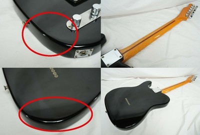 FERNANDES THE REVIVAL RTE-45 '76 MODEL TELECASTER BLACK 80s Made