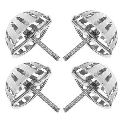 4 Pcs Badezimmer-abflussfilter Urinaldichtung Abflussstopfen Aus Edelstahl