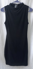 Women’s Windsor Dress Black Body Hugging Stretchy Size L