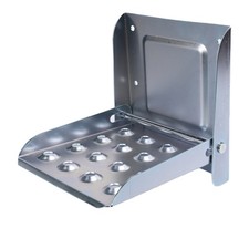 191 x 177 mm Folding Truck Steps with Anti Slip Tread for Trailers and Vans