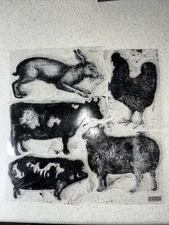 Iron Orchid Designs (IOD) Stamp - Farm Animals