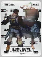 2026 Bo Jackson Battle Arena Tecmo Bowl Buttman Sore Thumb Battlefoil #ST643