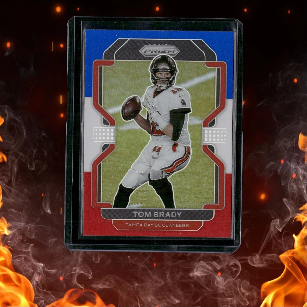 2021 Panini Prizm Tom Brady Red White Blue Prizm #294