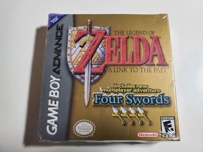 Nintendo GBA Legend of Zelda: A Link to The Past Four Swords New Factory Sealed