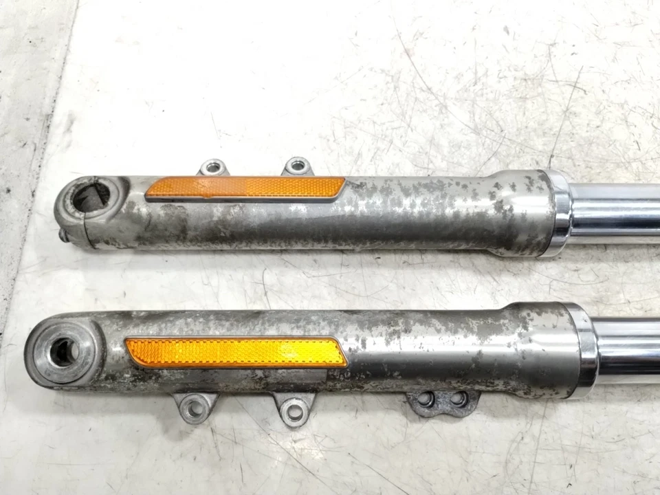 06 garfos retos suspensão garfo dianteiro Harley Davidson Vrod VRSC - Imagem 2 de 4