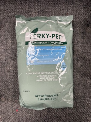 2 New Bags Perky-Pet Hummingbird Clear Nector Food Concentrate 2lbs Each Bag