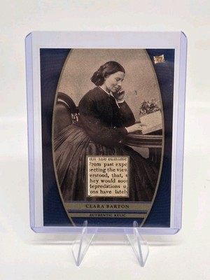 Clara Barton 2024 Pieces of the Past #VSR-CB Relic