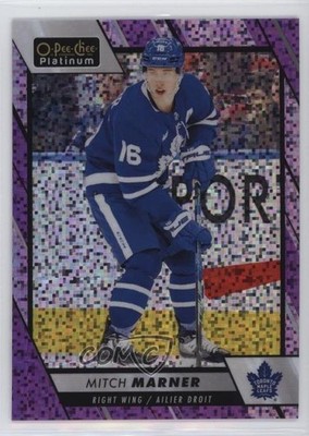 2023-24 O-Pee-Chee Platinum Violet Pixels 291/299 Mitch Marner #110 z6b