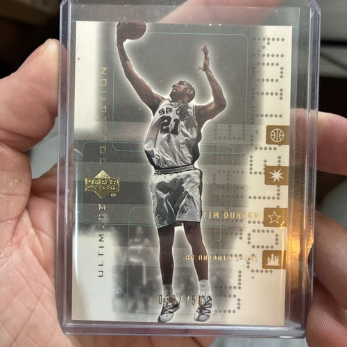 Tim Duncan #51 2002 Ultimate Collection card