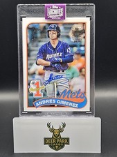2025 Topps Archives ANDRES GIMENEZ🔥/30 AUTO🔥Signature Series Mets #P-16