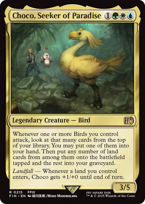 Choco, Seeker of Paradise EDH Commander Deck, Bant Birds! | eBay