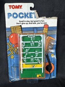 ✨Vtg Rare 1987 Tomy Touchdown Football Milton Bradley Pocketfuls Travel Game✨
