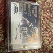 2016 Panini Contenders Hunter Henry Championship Ticket  /99 Horiz. Variation