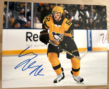Pittsburgh Penguins Carl Hagelin  Signed Autographed 11x14 Photo COA #1
