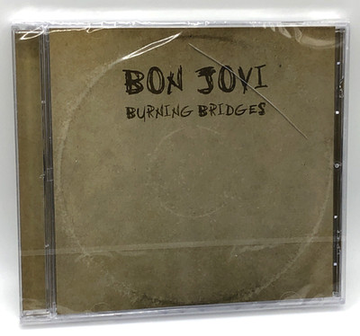 Bon Jovi - Burning Bridges CD Album 2015 - New Sealed, Damaged Case