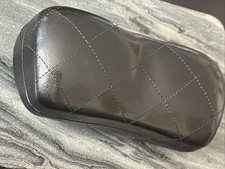 Chanel CC Quilted Black Eye Glass Case Hard to Find Excellent Condition No Box