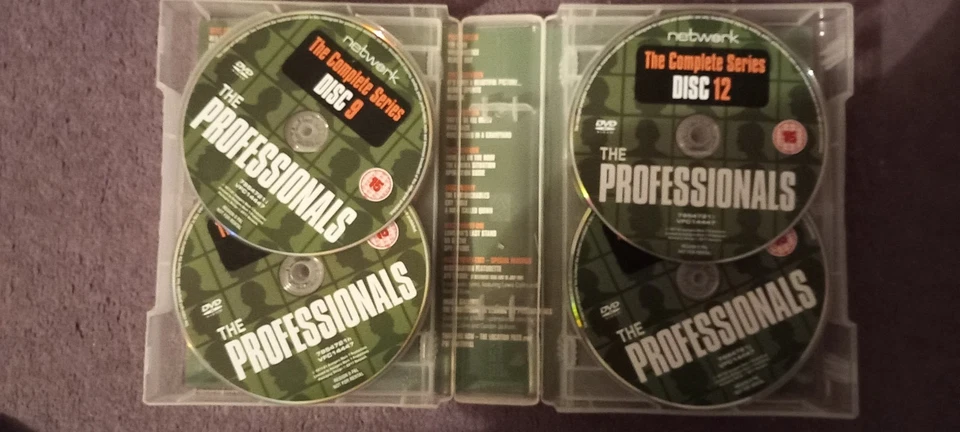 The Professionals: The Complete Series (DVD, 2017, Set of 22 Discs) - Image 4 of 4
