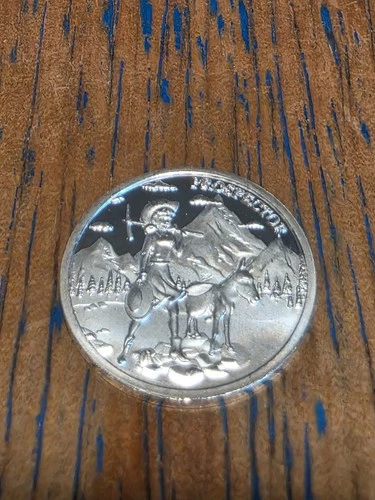 Hayleybuge Mint 1/10 .999 Fine Silver Round Prospecter