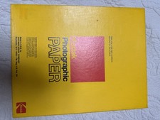 Vintage Kodak Polycontrast Rapid RC Photo Paper 11x14 Exp 1975 25 Sheets 