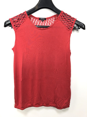 KHUJO Damen T-Shirts Modell: Marby Rot M