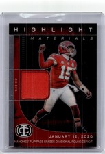 2025 Icon Collection PATRICK MAHOMES Highlight Materials Relic Patch HM-2 Chiefs