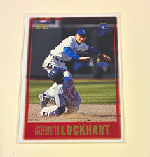 Topps 1997 Topps Rookie Base Set #312 Keith Lockhart Kansas City Royals Card. rookie card picture