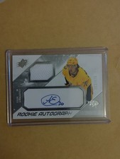 2024 UPPER DECK EGOR AFANASYEV #EA ROOKIE AUTO/JERSEY 323/375